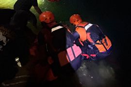 Tim SAR gabungan evakuasi remaja hanyut di Sungai Lobang Simalungun