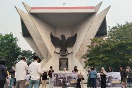 Pewarta Sumsel gelar doa bersama untuk jurnalis hilang