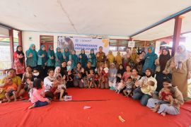 Ada kenaikan berat badan anak stunting dari program makan PKK Makassar