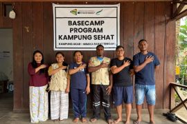 YPMAK lakukan monev program Kampung Sehat di Akar, Mimika Barat Tengah