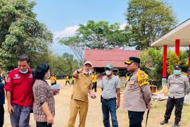 Kegiatan belajar mengajardi SMA 1 Pendolo aktif kembali pascakebakaran