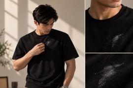 5 Tips ampuh hilangkan noda putih di baju hitam