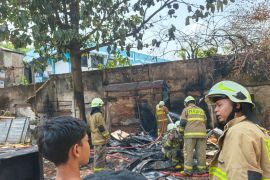 Kerugian kebakaran bedeng dan mobil di Tebet disebut capai Rp80 juta