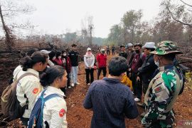 Satgas Jambi edukasi mahasiswa pencegahan kebakaran lahan gambut
