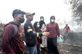Satgas karhutla Jambi edukasi mahasiswa pencegahan kebakaran lahan gambut