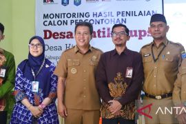 KPK tetapkan Desa Kimak Bangka contoh antikorupsi