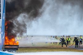 Bandara Ngurah Rai minta penumpang tak panik saat lihat latihan Airport Emergency Exercise (AEE)