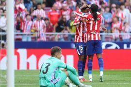 Atletico Madrid libas Osasuna 4-0, tempati posisi 3 besar Liga Spanyol