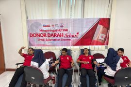 Peringati HUT PMI, Alfamart gelar donor darah serentak di 28 cabang