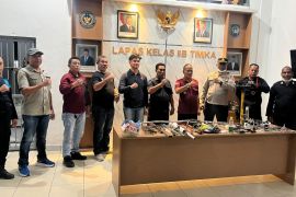 Lapas Kelas IIB Timika sidak warga binaan cegah peredaran narkoba