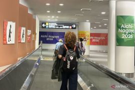 Bandara Nagoya semarak menyambut kontingen Asian Games 2026