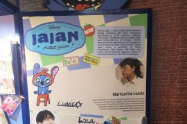 Tiga ilustrator lokal kemas karya seni Disney bertema jajanan pasar