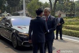 Indonesia's Gibran welcomes Malaysian Deputy PM Ahmad Zahid in Jakarta
