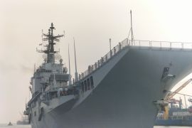Garibaldi aircraft carrier ready for forest fire response: Navy Chief