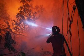 Personel gabungan dan helikopter water bombing perkuat penanganan karhutla HLG Londerang
