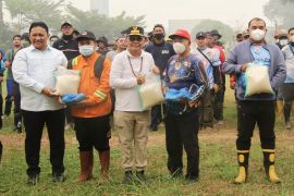 Gubernur Kalteng tekankan pentingnya perhatian untuk relawan karhutla