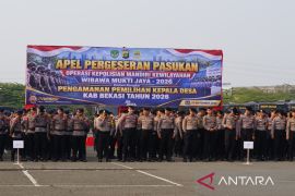 12.261 personel keamanan kawal pilkades serentak di Kabupaten Bekasi pada Minggu