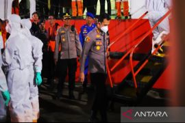 Polresta Banjarmasin mengamankan jalur evakuasi korban Virgo di Trisakti