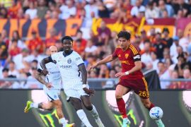 Liga Italia - Roma dan Inter main imbang di Olimpico