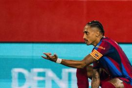 Hattrick Raphinha bawa Barcelona menang 3-1 atas Sevilla