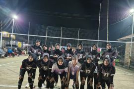 Tim bola voli Porprov Agam uji coba dua kabupaten-kota tetangga