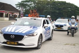 Ditlantas Polda Maluku gelar pameran layanan dan edukasi lalu lintas