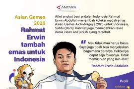 Asian Games 2026: Rahmat Erwin tambah emas untuk Indonesia