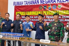 Rutan Barabai tes urin acak seratus lebih WBP dan petugas
