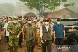 Menhut dan Kepala BNPB berkantor di Kalteng kawal penanganan karhutla