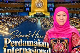 Gubernur Khofifah ajak masyarakat perkuat perdamaian dan jadi "peace maker"