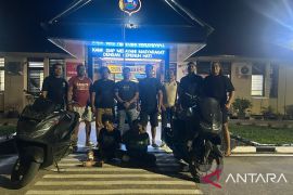 Polres Dharmasraya ungkap kasus pencurian kendaraan bermotor dalam empat jam