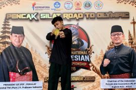 Atlet pencak silat Bengkulu raih medali emas di kejuaraan internasional
