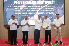 Pemkot Surabaya-Kejati-ATR/BPN Jatim selamatkan aset hampir Rp1 T