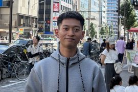 Tempuh enam jam dari Tokyo demi dukung atlet Indonesia