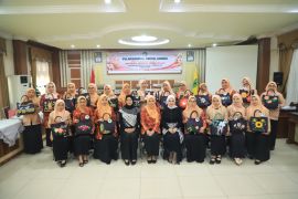 DWP HSU gelar Lomba Menghias Tas Purun peringati HUT ke-27