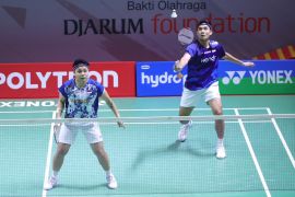 Debut Bagas/Apriyani raih kemenangan di Surabaya International Challenge