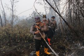 Kapolres Banjar siagakan tim Buru Api 1x24 jam tangani karhutla di kawasan gambut