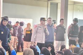 Tim gabungan razia blok hunian dan lakukan tes urine WPB Perempuan Jambi