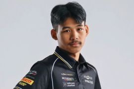 Rekan setim pembalap Kiandra Ramadhipa naik kelas ke Moto3