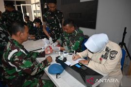 Personel Lanud H. AS Hanandjoeddin jalani CKG