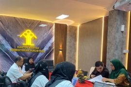 Kanwil Kemenkum Riau gelar rapat Pengharmonisasian Ranperbup Bengkalis tentang Standar Harga Satuan