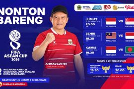 Pemprov Jateng gelar nobar FIFA ASEAN Cup 2026