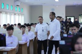 Kanwil Ditjenpas Jambi buka SKD Calon Taruna dan Taruni, 206 peserta ikut seleksi di UPT BKN Jambi