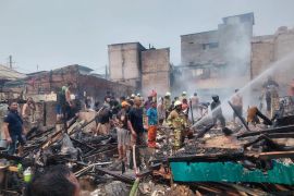 Puluhan rumah di Pademangan terbakar, 380 jiwa kehilangan tempat tinggal