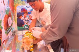 Barantin hadirkan layanan vaksin rabies gratis bagi warga Palu