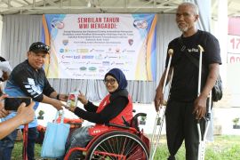Wartawan Mancing Indonesia edukasi Difabel keterampilan budidaya ikan air tawar