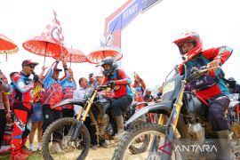 787 Rider ikuti Hibun Trail Adventure lintas Melindo