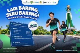 Bank Kalsel berpartisipasi dalam gelaran "Tanbu Beraksi Run 2026".