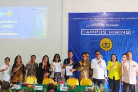 BRI - USI gelar Campus Hiring dan penandatanganan nota kesepahaman rekrutmen