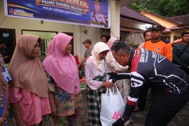 Kapolres Tapsel pastikan warga Huntap - Huntara tetap diperhatikan